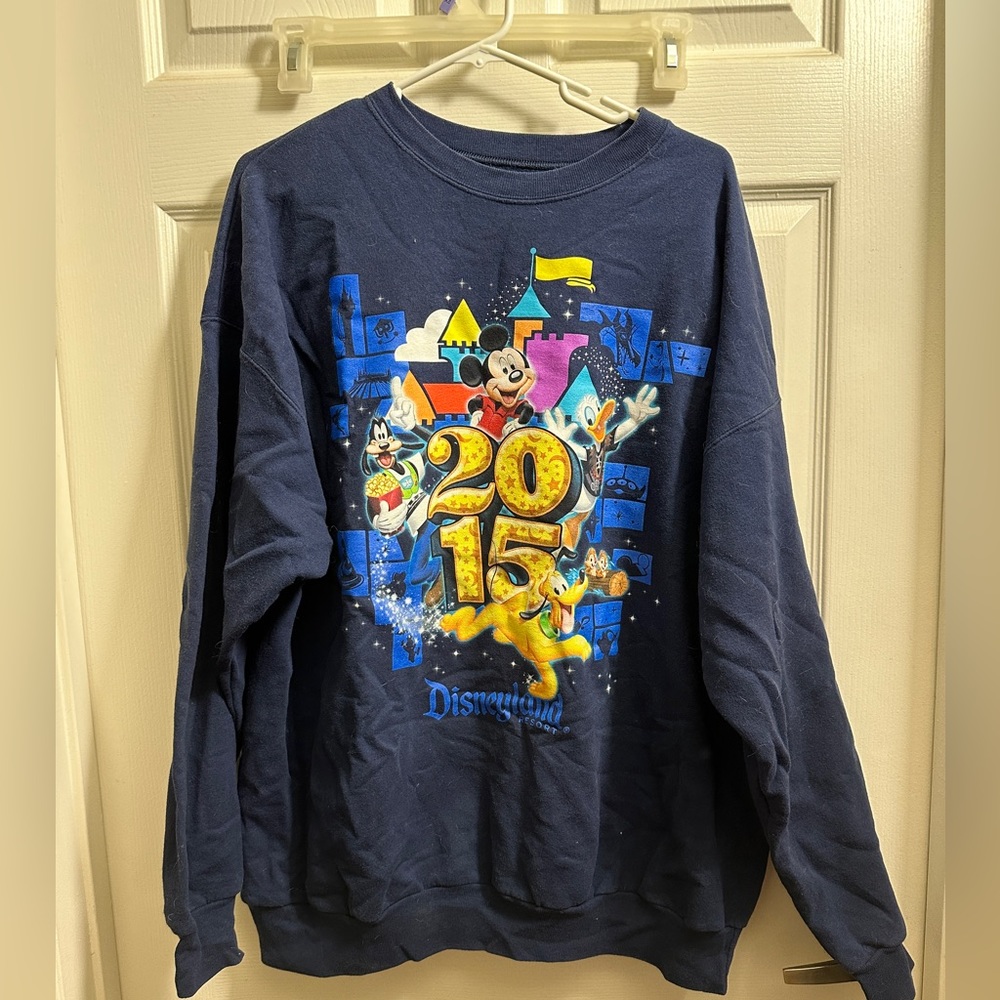 2015 Disneyland sweatshirt